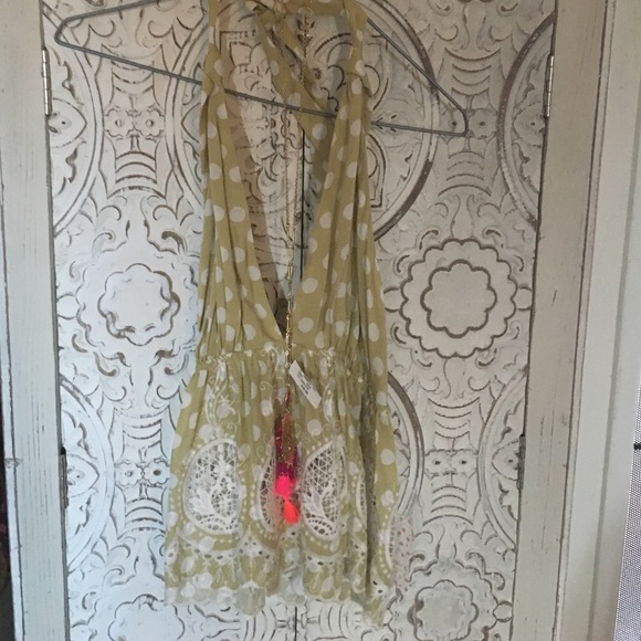 ✨💗 Free people top with lace details - Picture 2 of 10